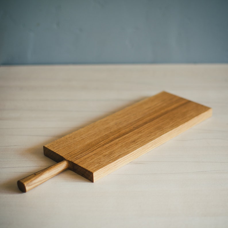 Rustic Serving Board With Handle Wooden Charcuterie Serving Etsy