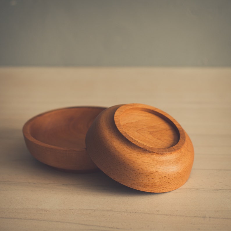 Small Wooden Cereal Bowl for Kids Cheap Сereal Bowl for Etsy