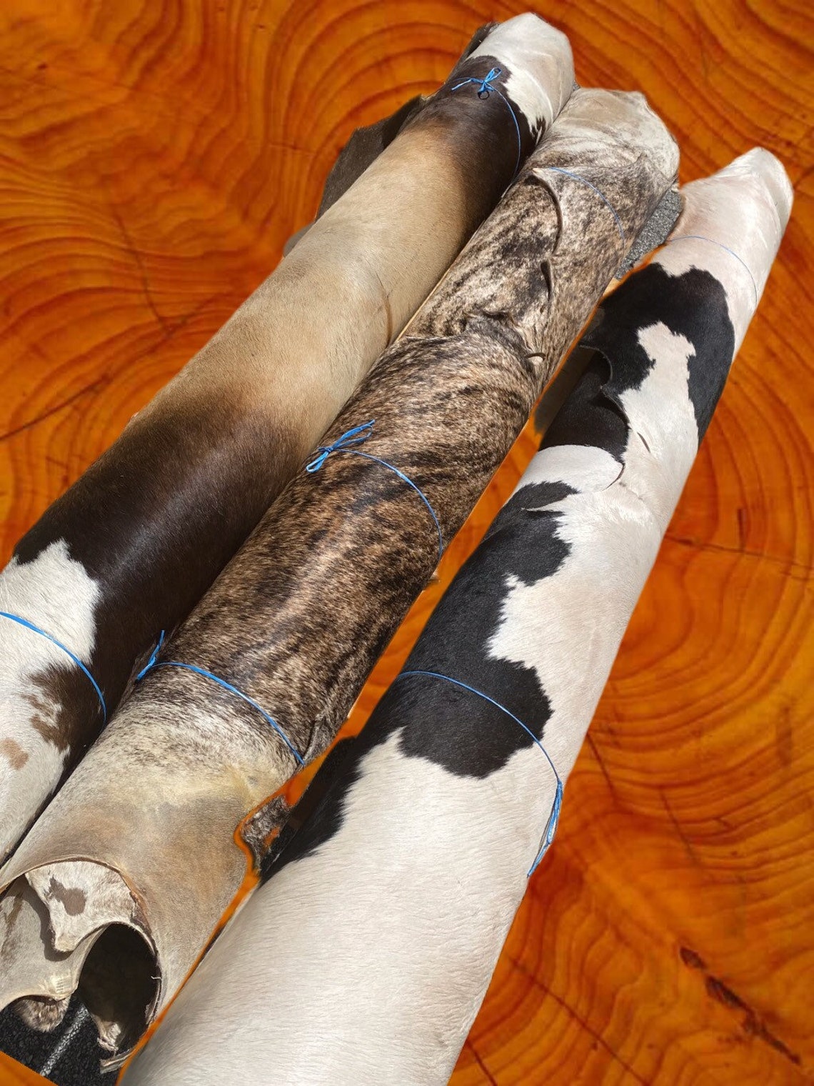 Hair on Cow Rawhide Etsy