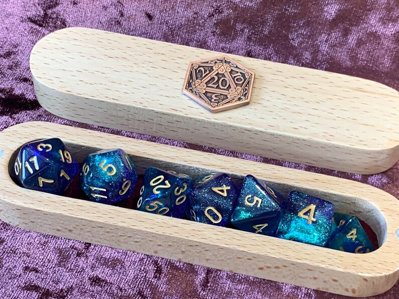 Dice Vault Dungeons and Dragons Leather Dnd Dice Vault With Etsy