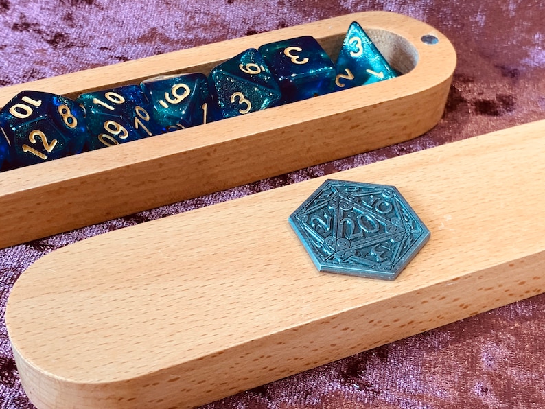 Dice Vault Dungeons and Dragons Leather Dnd Dice Vault With Etsy
