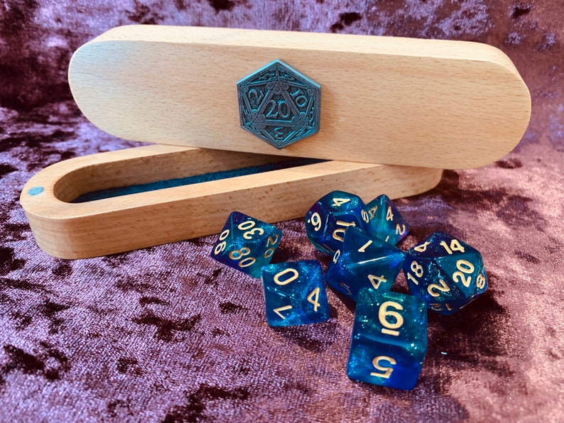 Dice Vault Dungeons and Dragons Leather Dnd Dice Vault With Etsy