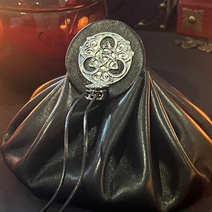 Dicebag | Triquetra | DnD Gift | DM Gift | Dungeons and Dragons | Pathfinder | RPG | Coin Pouch | Large