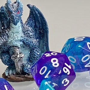 Dice Dungeons and Dragons DnD Poly Mystic Sparkle for RPG Games like Dungeons and Dragons and Pathfinder great Gifts for RPG games image 8