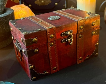 Chest Storage Box | Dice Box | Metal D20 | Trinket box | DnD Dice Box | Dungeons and Dragons | Pathfinder | RPG