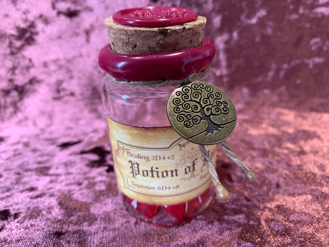 Donjons et Dragons DnD DnD5e Potion de guérison tous les 4 Etsy
