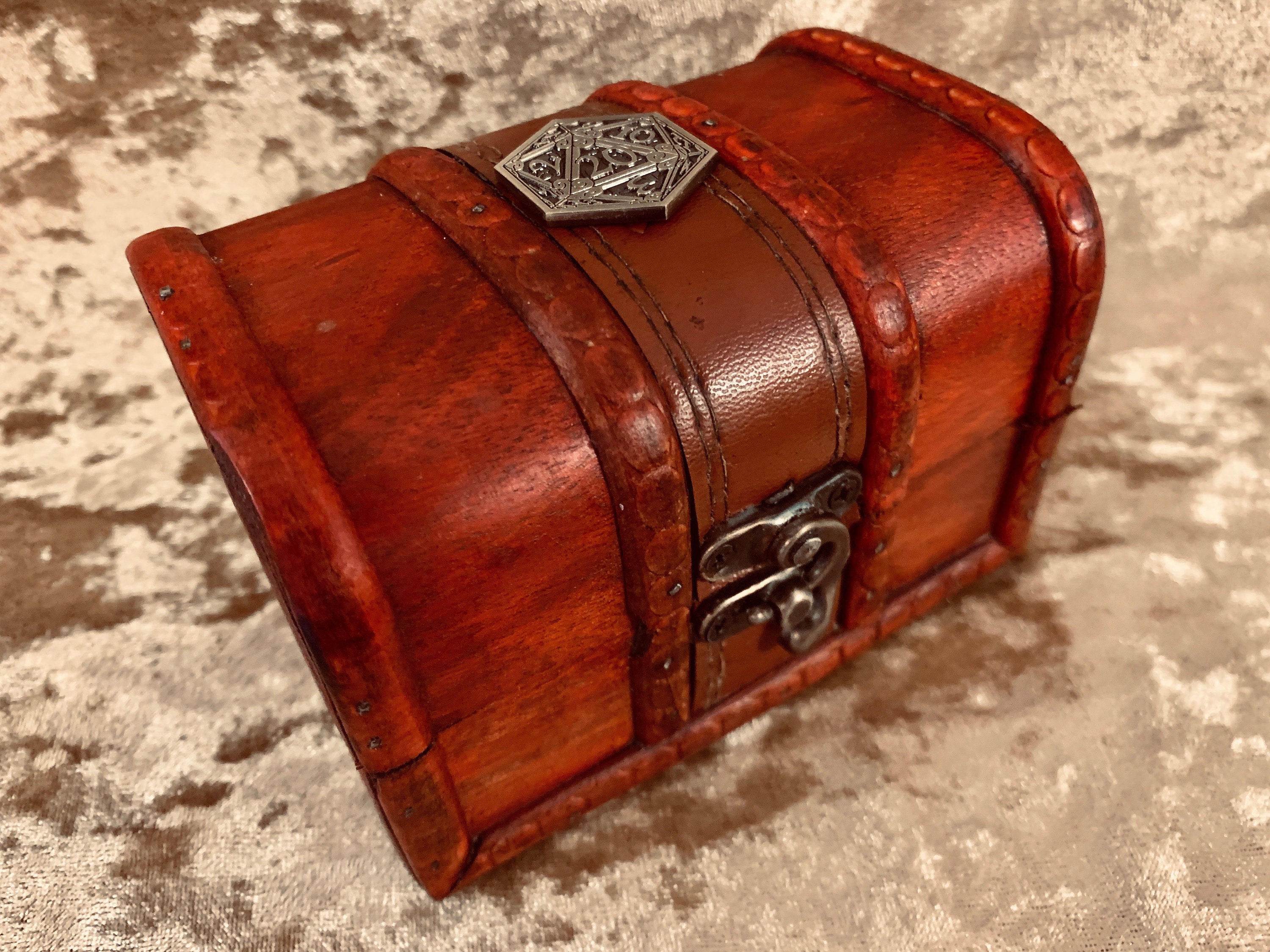 Chest Dice Box D20 Dnd Dice Box for Dungeons and Dragons Etsy UK