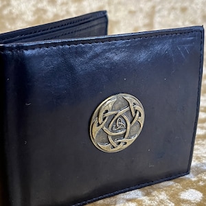 Monedero celta Triquetra / Regalo de DnD / Regalo de DM / Dungeons and Dragons / Pathfinder / RPG / Monedero