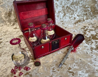Genezingsdrankje mini D4 dobbelstenenset - Dungeons and Dragons-cadeau
