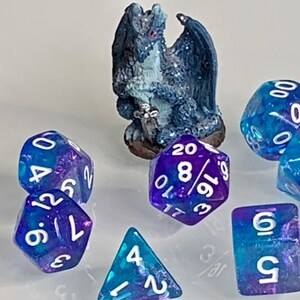 Dice Dungeons and Dragons DnD Poly Mystic Sparkle for RPG Games like Dungeons and Dragons and Pathfinder great Gifts for RPG games image 9