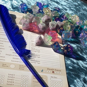 Feather Pen para jogos de RPG Dungeons and Dragons e Pathfinder