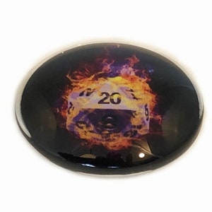 Inspiration Tokens | Glass | DM Gift | Dungeons and Dragons Gaming | Inspirational Coin
