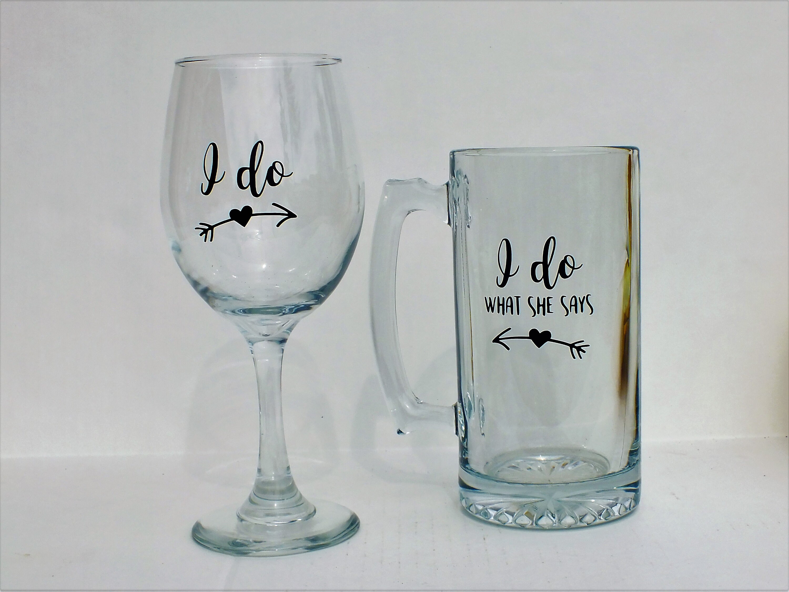 his and hers bridesmaid