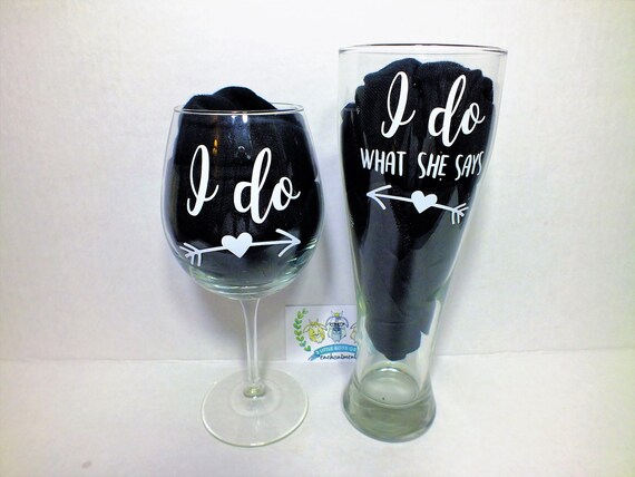 his and hers bridesmaid