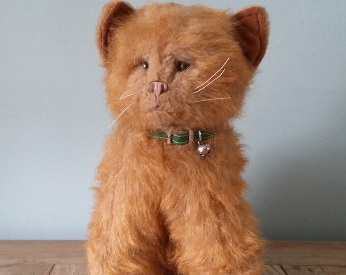 Vintage Ginger Toy Cat Real Soft Toys Watford Etsy