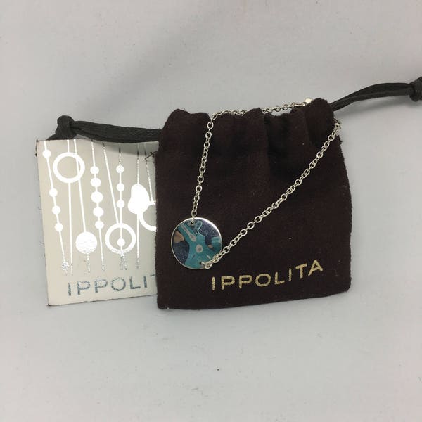 Ippolita Scultura Wavy Disc Bracelet. Italian Silver Bracelet.  Great Gift for Her! 202027