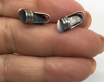Vintage Sterling Silver Sandal Earrings: Unique Collectible Jewelry