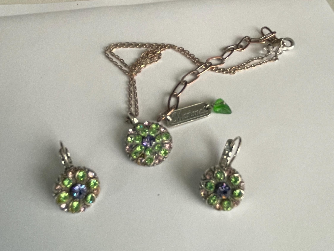 MARIANA SILVER GUARDIAN ANGEL IRD CRYSTAL EARRINGS main image 0