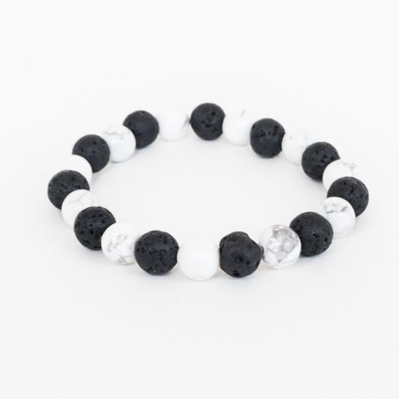 etsy lava rock bracelet