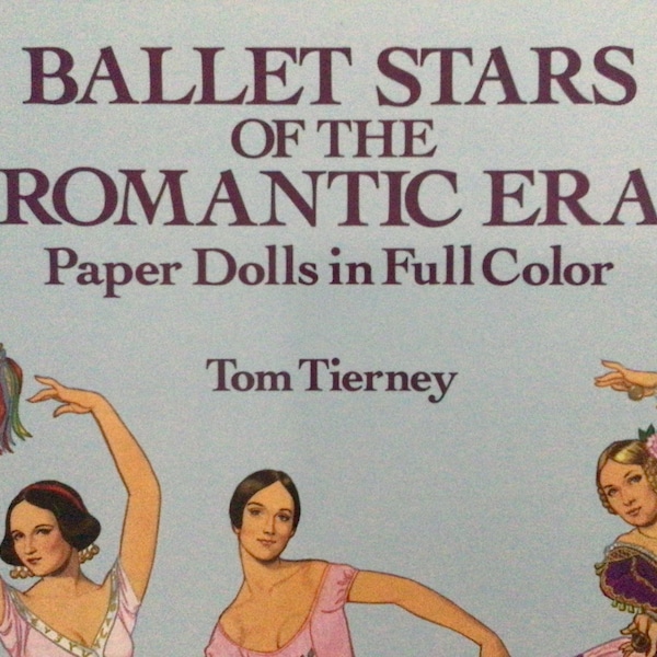 Ballet Stars Romantic Era Paper Dolls