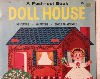 Vintage Push Out Doll House