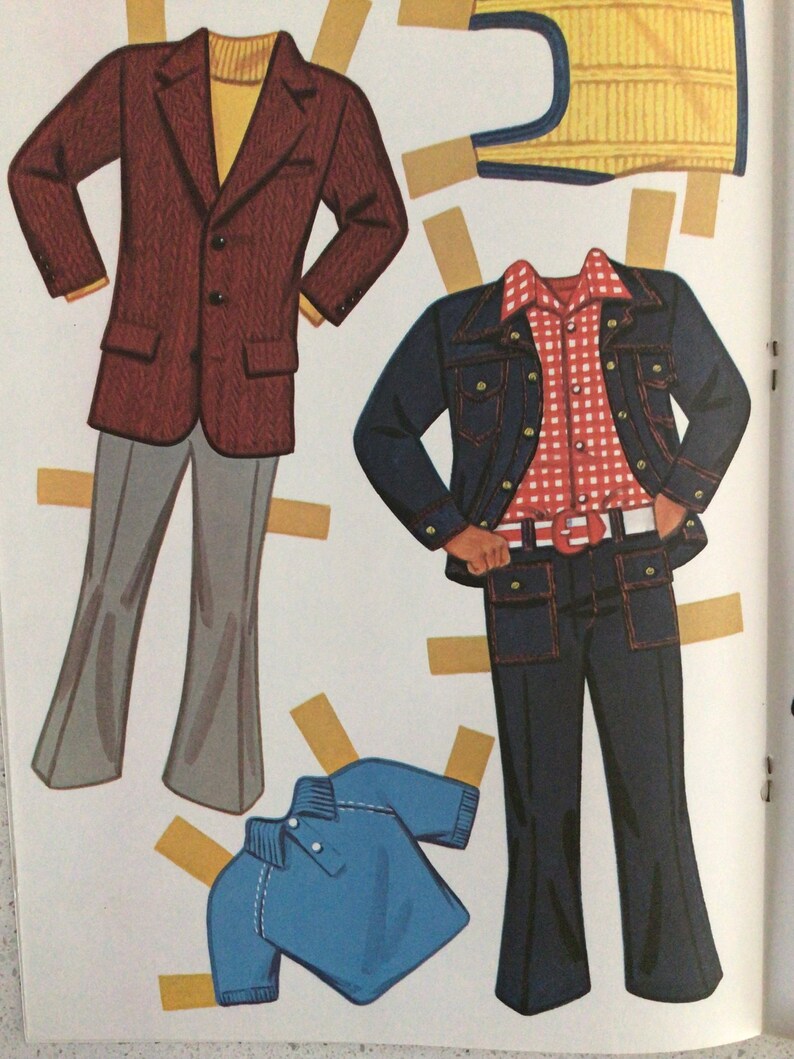 Vintage Happy Family Paper Dolls Etsy