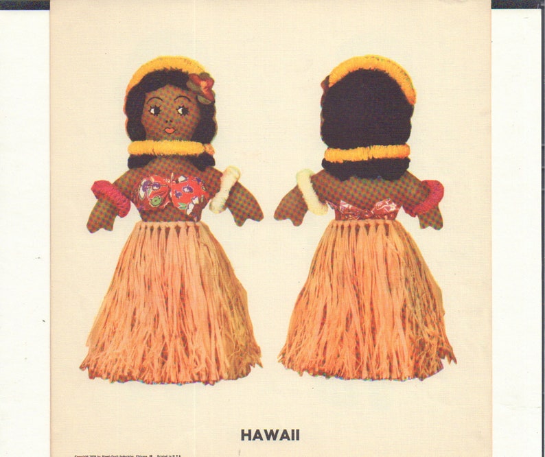 Vintage Folk Dolls of the World Etsy