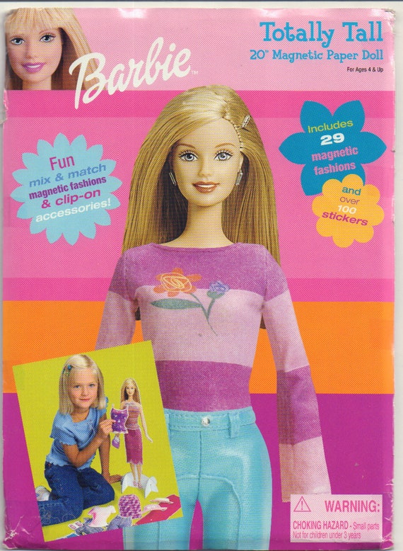 barbie magnetic paper dolls