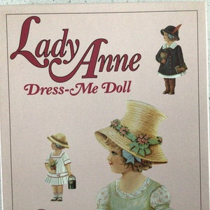 Vintage Lady Anne Boxed Paper Doll