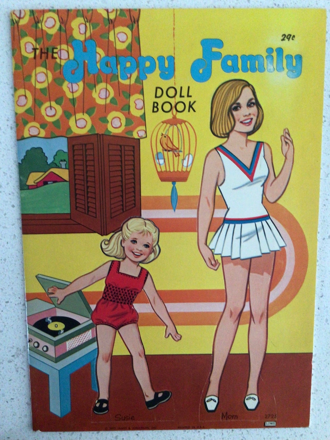 Vintage Happy Family Paper Dolls Etsy
