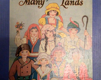 Antique Americans from Many Lands Paper Dolls