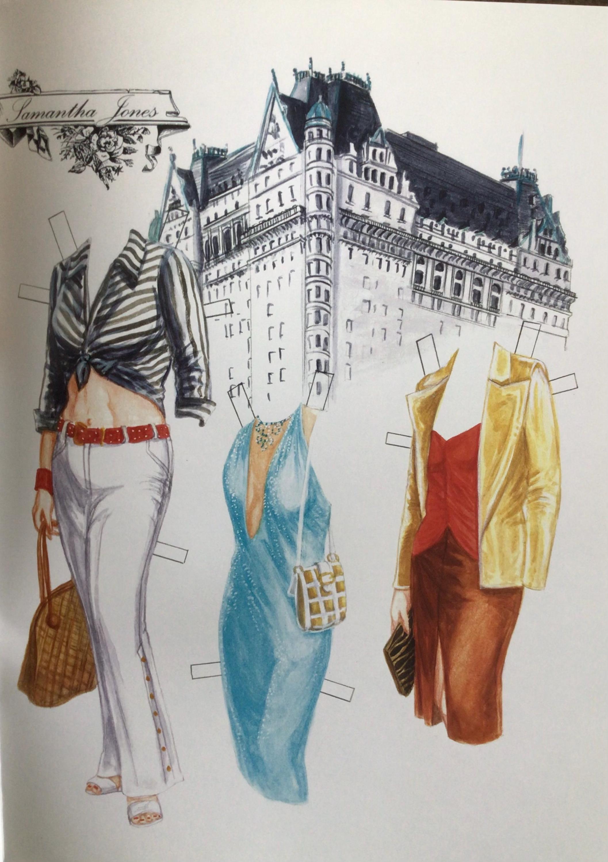 Sex and the City Paper Dolls