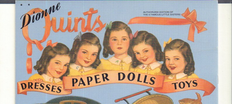 dionne quintuplets paper dolls
