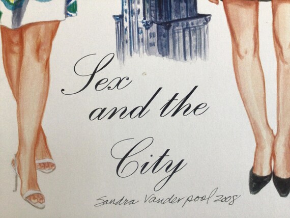 Sex and the City Paper Dolls - Etsy