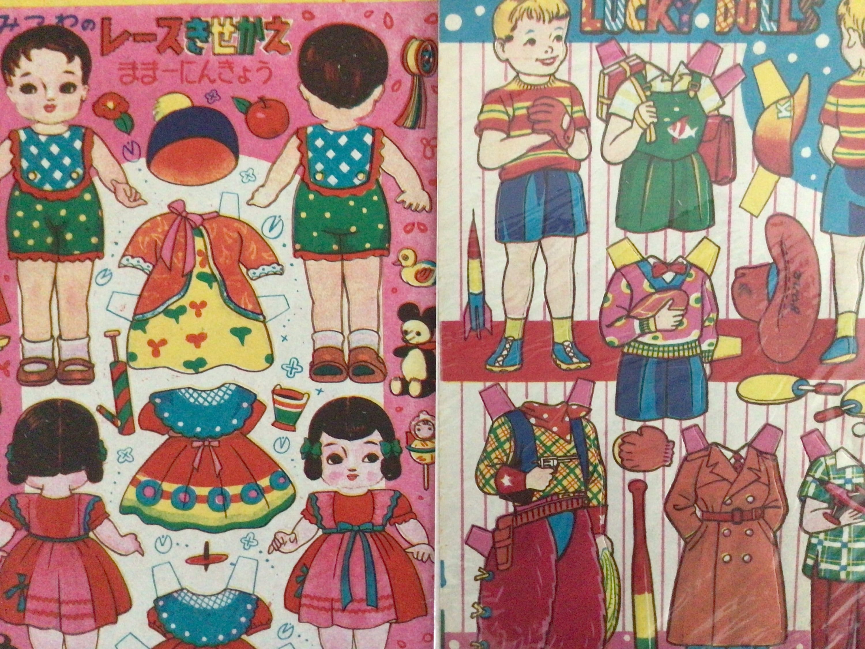 The Pipity Dress-up Paper Dolls Gift Set Folder Presents for Girls Age  6,7,8,9,10 Dolls Craft Kits for Kids Arts and Crafts for Kids 