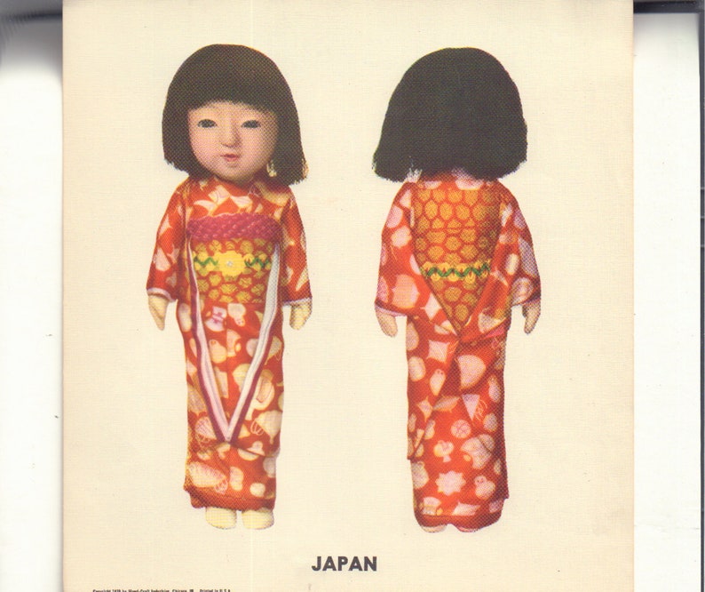 Vintage Folk Dolls of the World Etsy