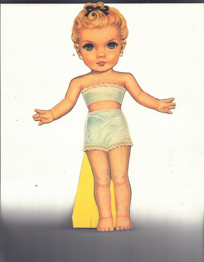 Queen Holden Sally Paper Doll Etsy
