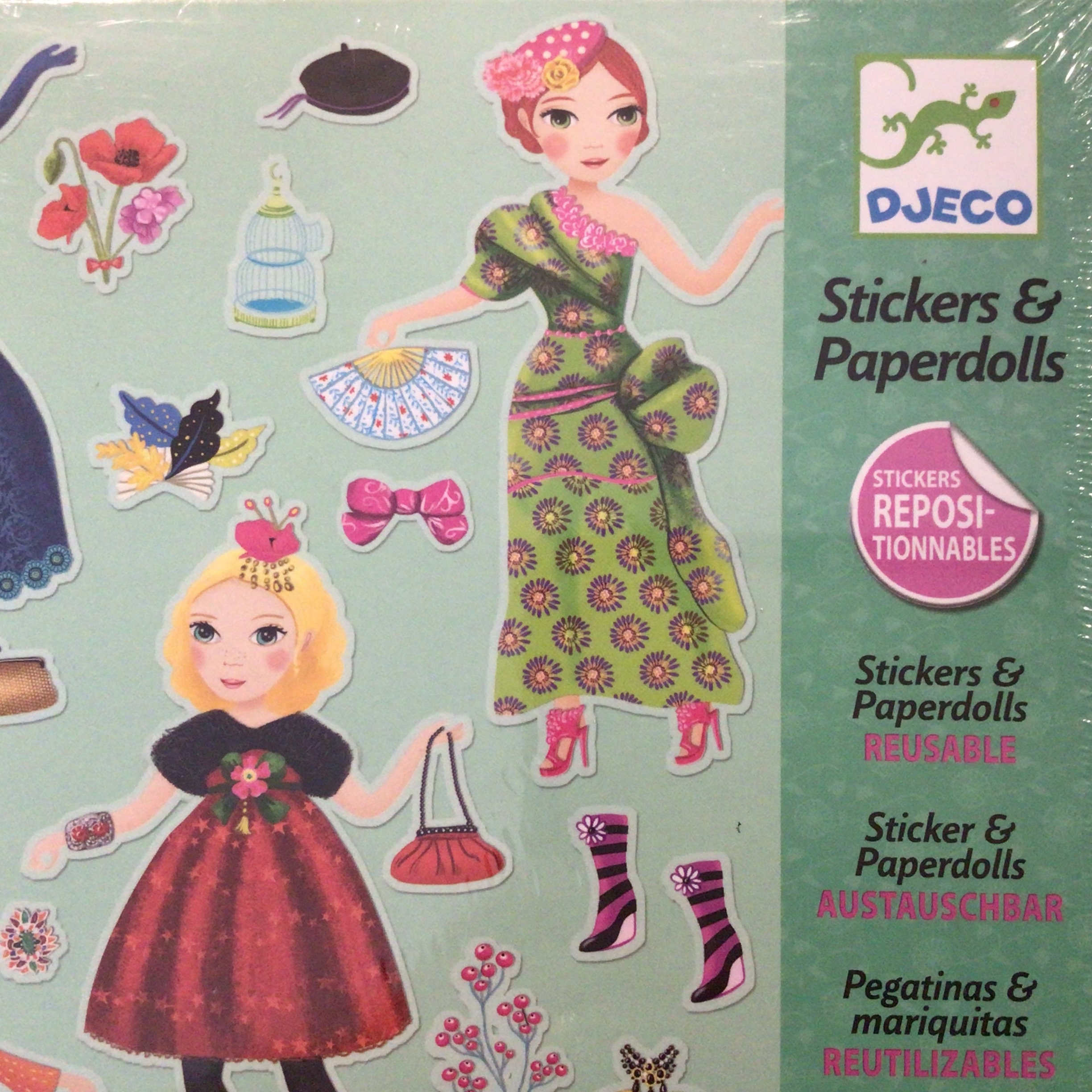 Djeco Templates - 5 pcs - Fairies » Cheap Shipping