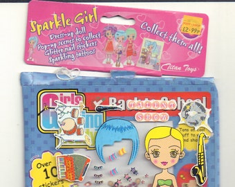Sparkle Girl Sticker Paper Dolls