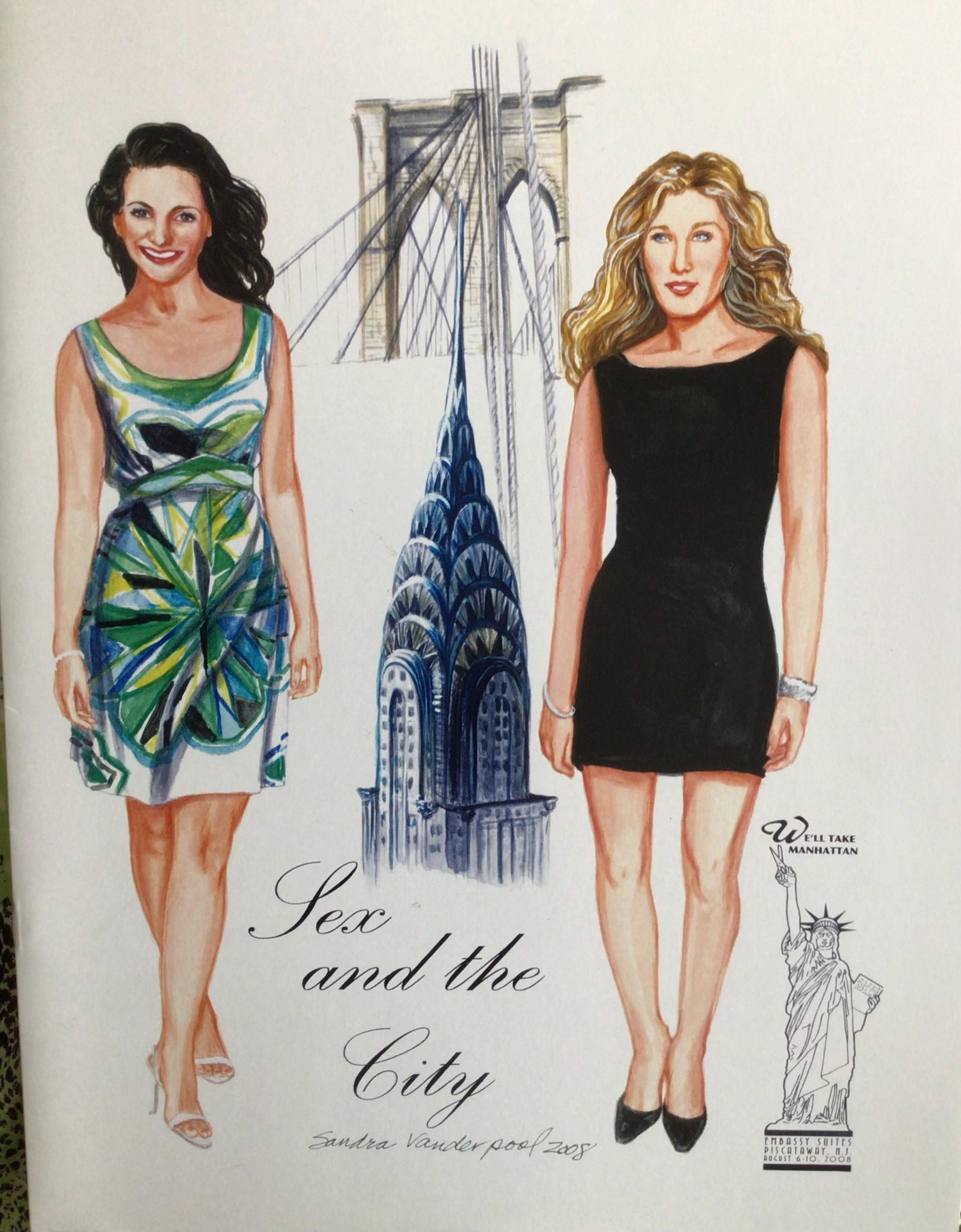 sex and the city paper dolls Sex and the City Paper Dolls