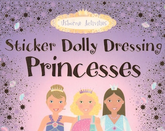usborne sticker dolly dressing princesses Little Sticker Dolly Dressing Princess