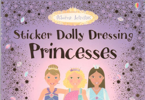 sticker dolly dressing princesses Sticker Dolly Dressing Fairy Princesses