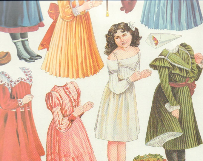Vintage German Paper Doll Sheet - Etsy