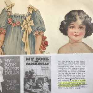 Vintage Twenties Paper Dolls