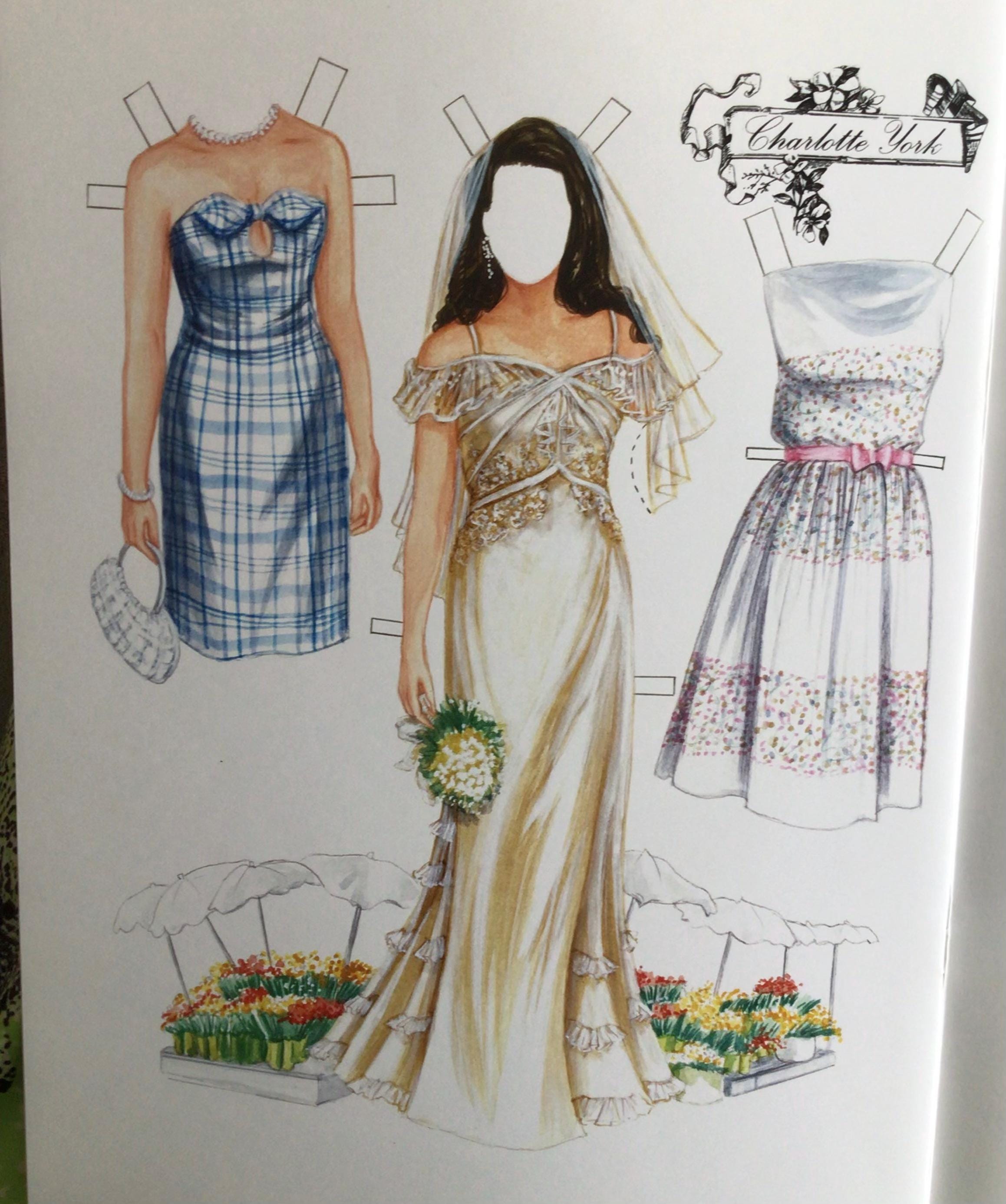 Sex and the City Paper Dolls
