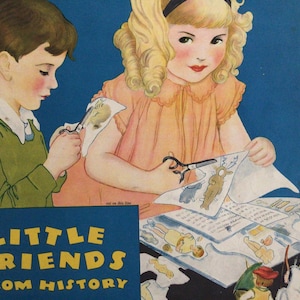 Amigos Vintage da História Bonecas de Papel Wilhoite