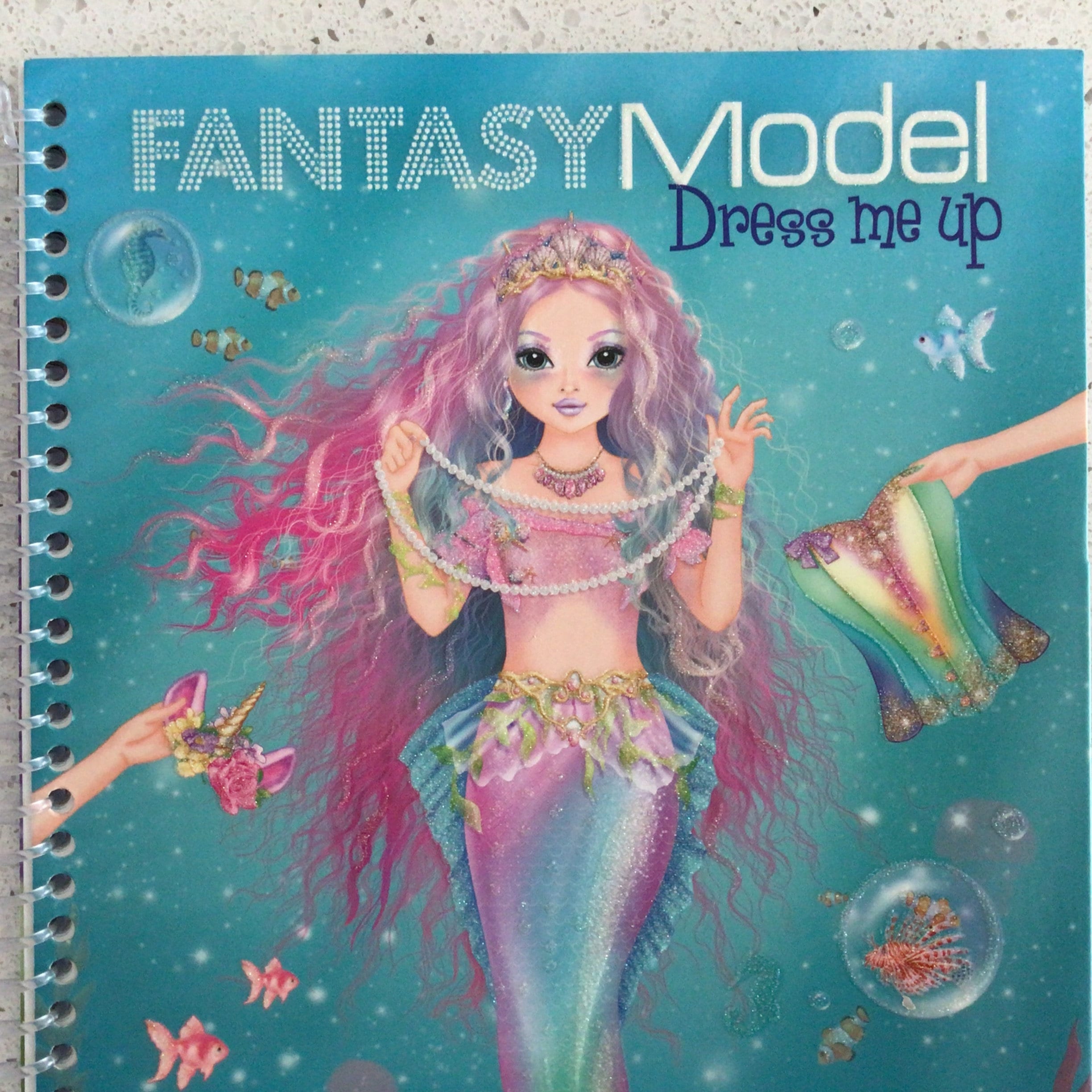 Fantasy Model Dress Me Up Sticker Book
