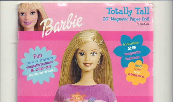 barbie magnetic paper dolls