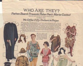 Vintage Magazine Paper Dolls & Toys