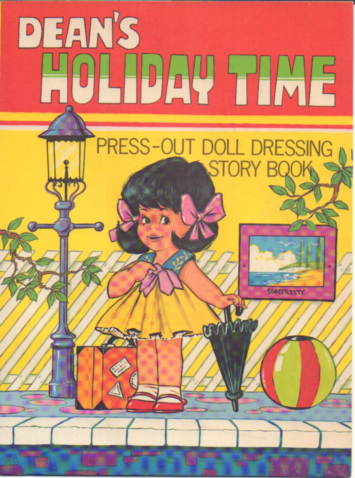 Vintage English Paper Doll Dressing Book Etsy